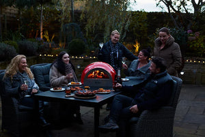 DeliVita Wood-Fired Pizza Oven - Chilli Red | Deluxe Complete Collection-Pizza Oven-DeliVita NZ