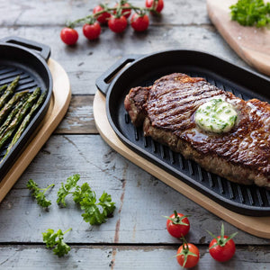 Ooni Cast Iron Grizzler Pan-Griddles, Skillets & Sizzler Pans-Ooni NZ