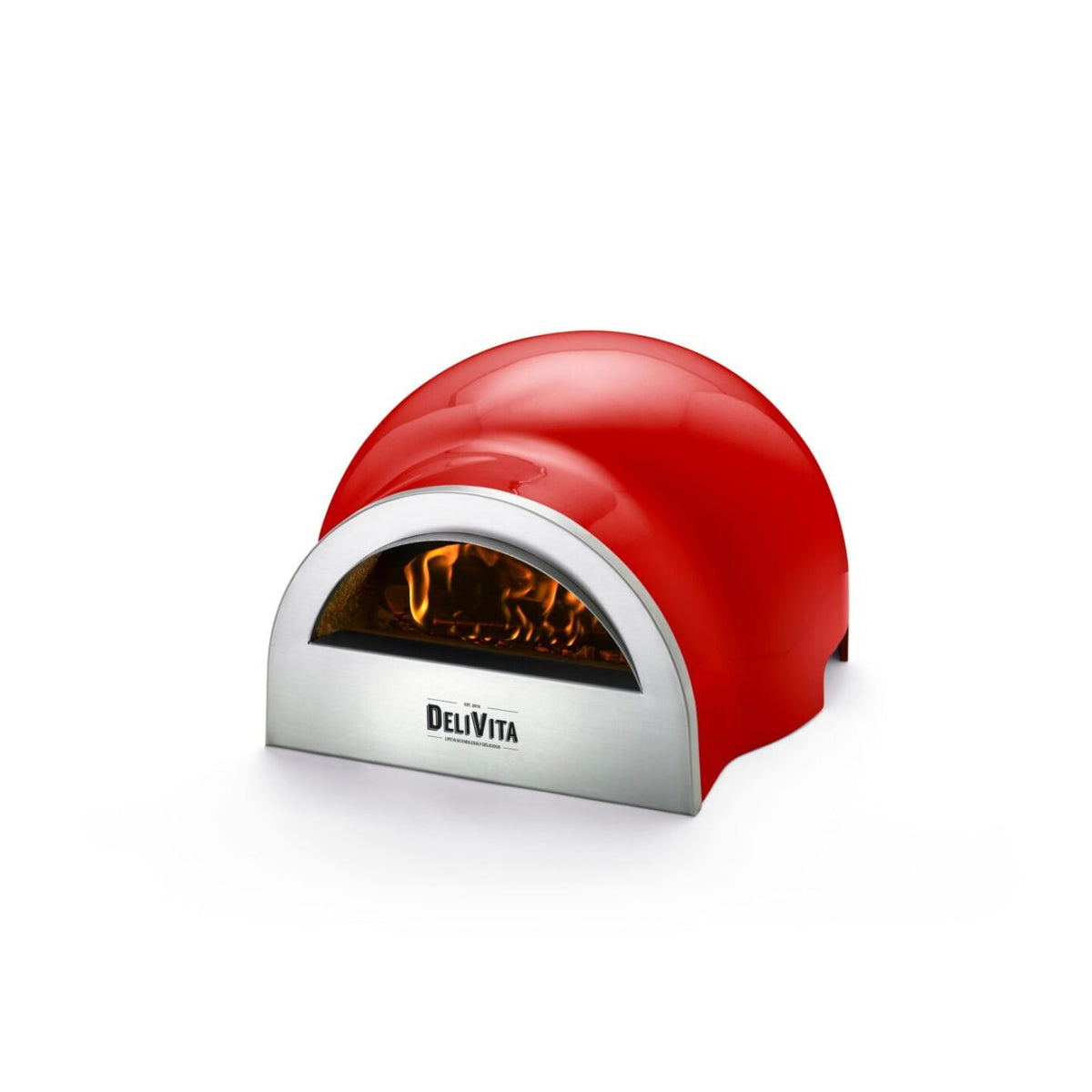 DeliVita Wood-Fired Pizza Oven - Chilli Red | Deluxe Complete Collection-Pizza Oven-DeliVita NZ