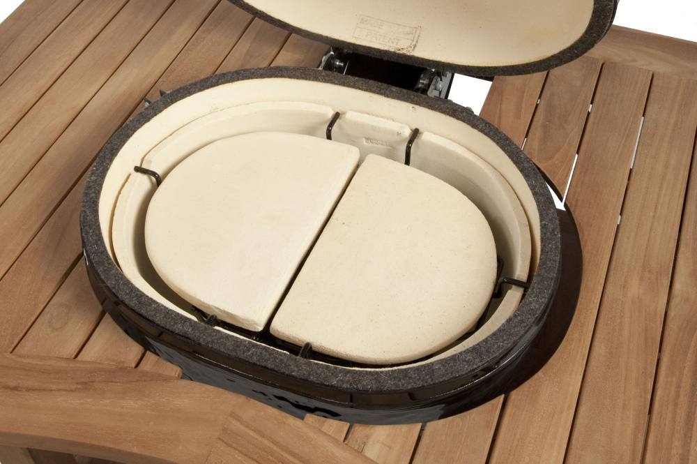Primo Heat Deflector Plate Oval L-Griddles, Skillets & Sizzler Pans-Primo Grills NZ