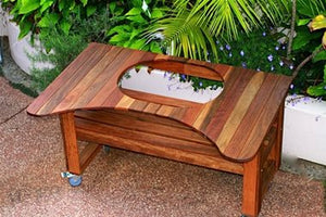 Primo Spotted Gum Table-Table-Primo Grills NZ