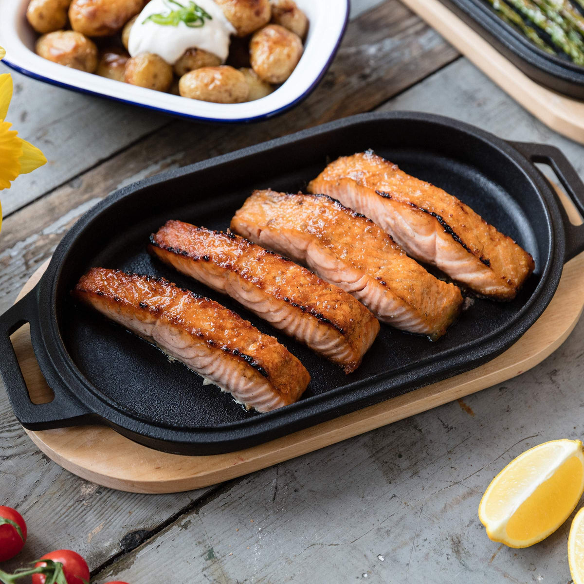 Ooni Cast Iron Sizzler Pan-Griddles, Skillets & Sizzler Pans-Ooni NZ